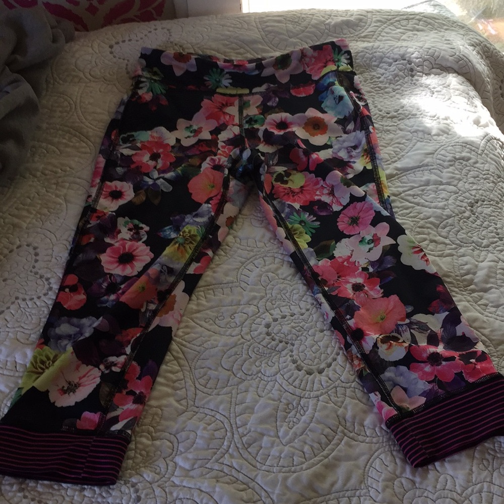 Floral Legging Capris
